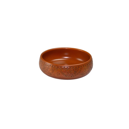 [DTH49619] Barcelona bowl brown 8 cm 100ml (12 stuks)