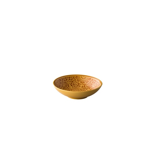 [DTH49614] Barcelona bowl ocher 14 cm (6 stuks)