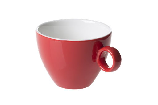 [DTH46797] Cappuccinokop Bart Colour Cafe 941 23 cl rood (6 stuks)