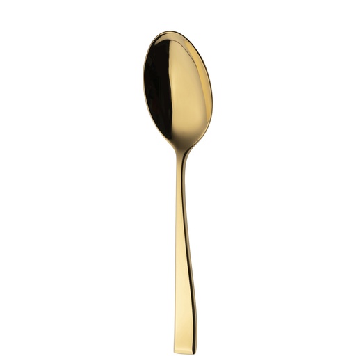 [BQ101180] Sola - Serveerlepel Durban 18/10 goud PVD (22,8 cm)