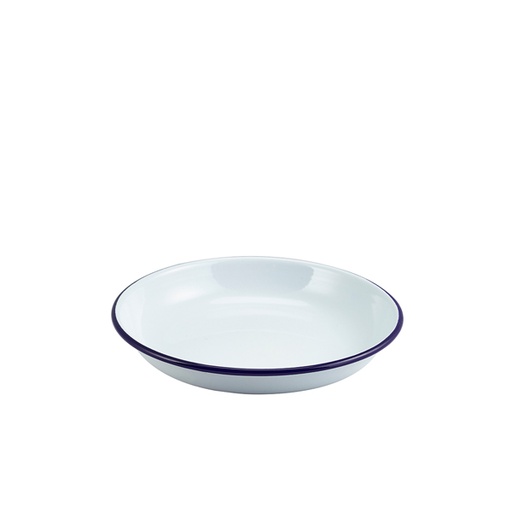 [BQ103121] Enamel Rice/ Pasta Plate 20cm (doos 12 stuks)