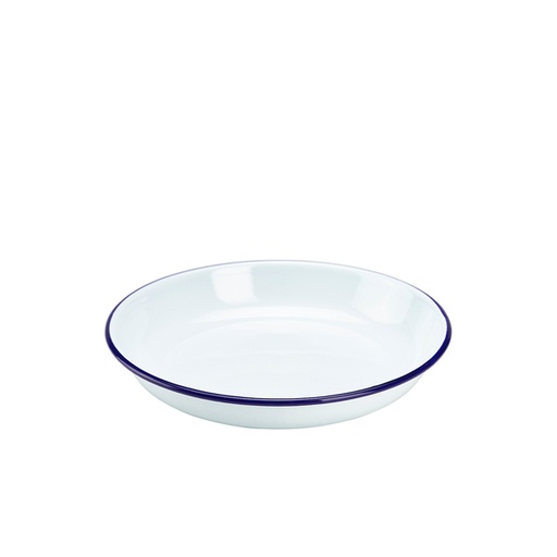 [BQ103122] Enamel Rice/ Pasta Plate 22cm (doos 12 stuks)