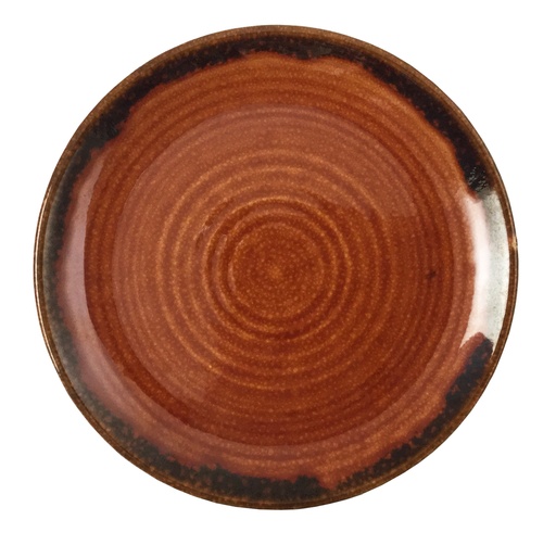 [BQ104070] Continental - Bord coupe vlak Autumn spice (23 cm, 1 stuk)