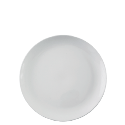 [BQ104077] Continental - Bord coupe vlak Fusion wit (23 cm, 1 stuk)