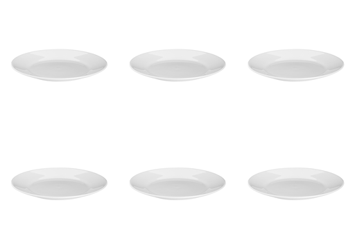 [BQ105308] Arcoroc - Bord Restaurant Wit (22,5 cm, 6 stuks)