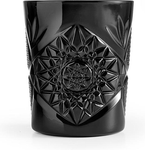 [BQ105468] Onis - Borrelglas Icon zwart (6 cl, 24 stuks)