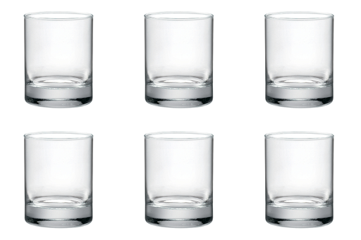 [BQ105870] Bormioli Rocco - Tumbler Gina (24,5 cl, 6 stuks)