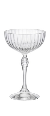 [BQ112773] Bormioli Rocco - Coupe America '20s (22 cl, 4 stuks)