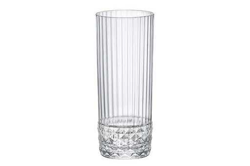[BQ112977] Bormioli Rocco - Longdrinkglas America '20s (40 cl, 6 stuks)