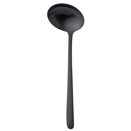 [BQ115770] Sola - Soeplepel Ibiza zwart satijn PVD