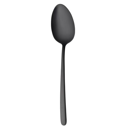 [BQ115772] Sola - Serveerlepel Ibiza zwart satijn PVD