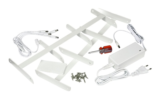 [BQ115820] Duni - Laadstation LED-lampjes wit (32 stuks, 25,5 x 14 x 43 cm)