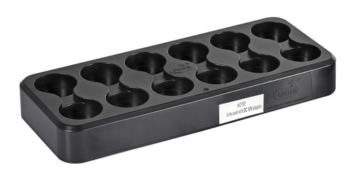[BQ115935] Duni - Laadstation LED-lampjes zwart (40 x 15,2 cm, 1 stuk)