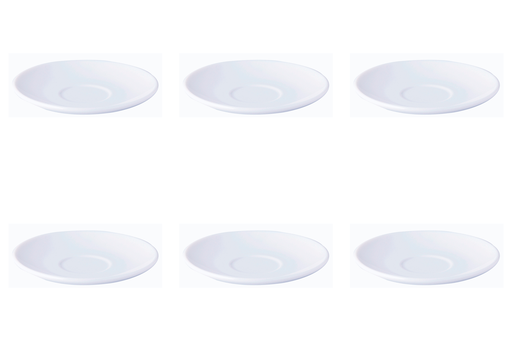 [BQ116048] Arcoroc - Schotel Restaurant Wit (14 cm, 6 stuks)