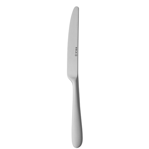 [BQ121158] Sola - Tafelmes Nordica 18/10 satijn (23,6 cm, 12 stuks)