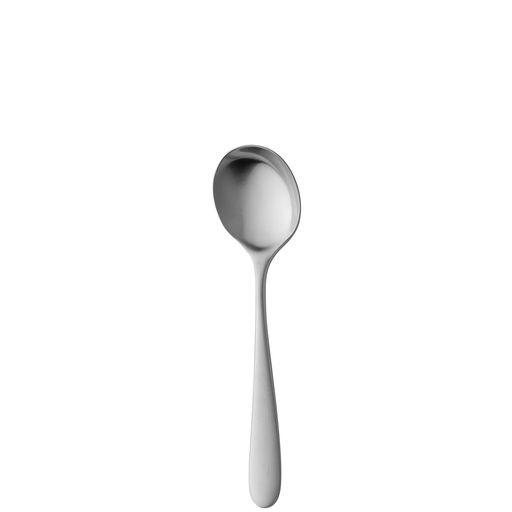 [BQ121164] Sola - Bouillonlepel Nordica 18/10 satijn (17,7 cm, 12 stuks)