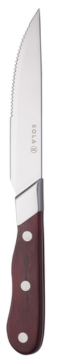 [BQ121828] Sola - Steakmes Steakhouse hout (12 stuks)