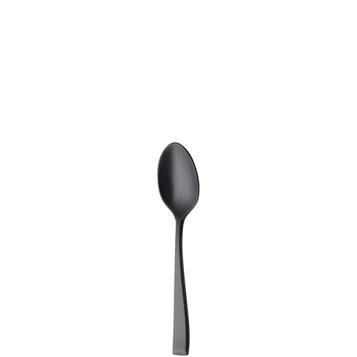 [BQ121862] Sola - Cocktaillepel Durban 18/10 zwart satijn PVD (14,7 cm, 12 stuks)