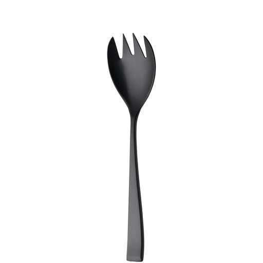 [BQ121871] Sola - Saladevork Durban 18/10 zwart satijn PVD (21,7 cm)