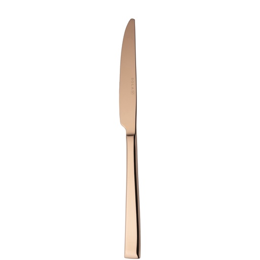 [BQ121877] Sola - Tafelmes Durban 18/10 koper PVD (23,1 cm, 12 stuks)