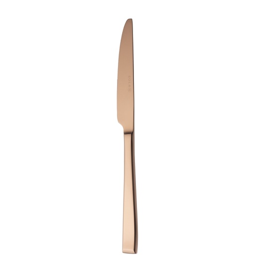 [BQ121898] Sola - Tafelmes Durban 18/10 koper satijn PVD (23,1 cm, 12 stuks)