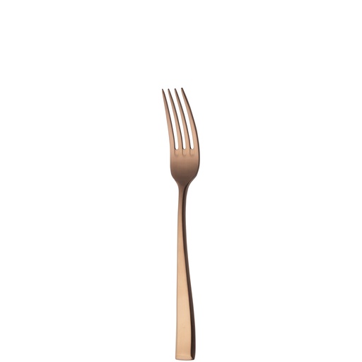 [BQ121901] Sola - Dessertvork Durban 18/10 koper satijn PVD (18,8 cm, 12 stuks)
