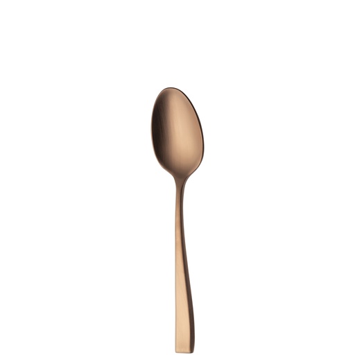 [BQ121903] Sola - Dessertlepel Durban 18/10 koper satijn PVD (18,7 cm, 12 stuks)