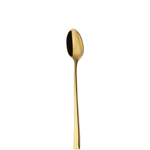[BQ121932] Sola - Longdrinklepel Durban 18/10 goud PVD (20 cm, 12 stuks)