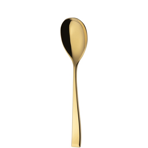 [BQ121938] Sola - Saladelepel Durban 18/10 goud PVD (21,7 cm)