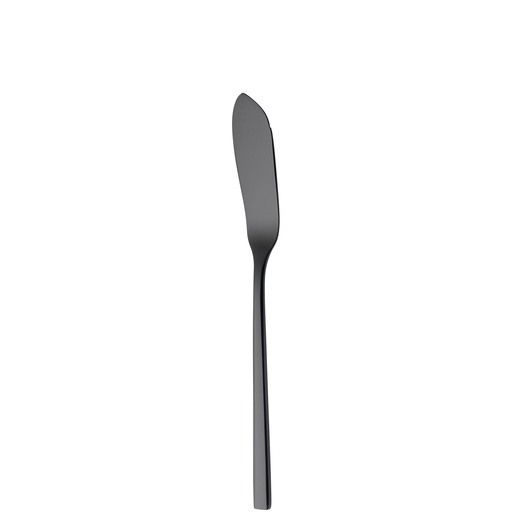 [BQ121979] Sola - Vismes Montreux 18/10 zwart PVD (20,2 cm, 12 stuks)