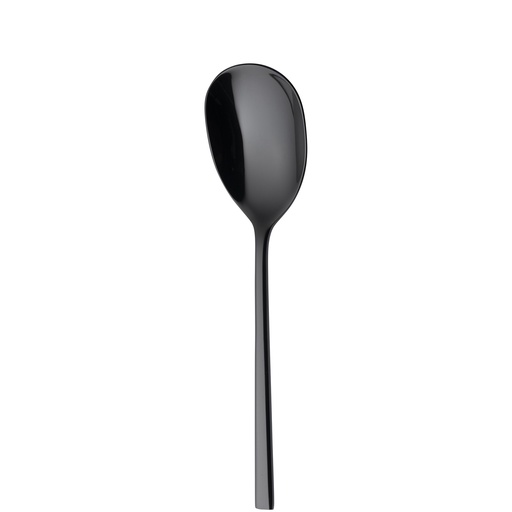 [BQ121983] Sola - Saladelepel Montreux 18/10 zwart PVD (21,6 cm)