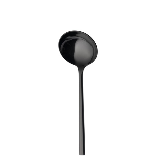 [BQ121985] Sola - Sauslepel Montreux 18/10 zwart PVD (19,2 cm)