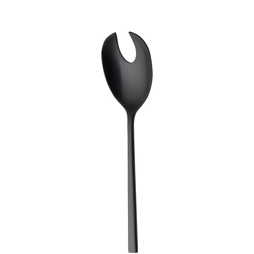 [BQ122005] Sola - Saladevork Montreux 18/10 zwart satijn PVD (21,6 cm)