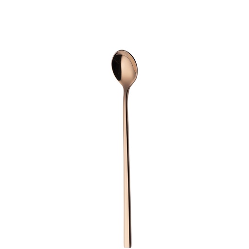 [BQ122022] Sola - Longdrinklepel Montreux 18/10 koper PVD (20,1 cm, 12 stuks)