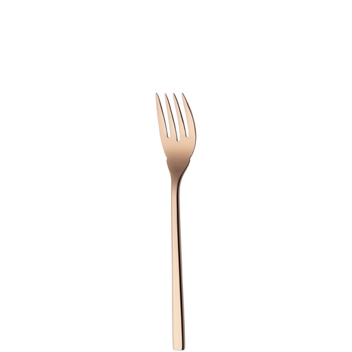 [BQ122024] Sola - Visvork Montreux 18/10 koper PVD (18,1 cm, 12 stuks)