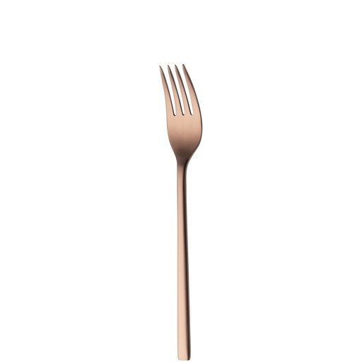 [BQ122033] Sola - Tafelvork Montreux 18/10 koper satijn PVD (20,2 cm, 12 stuks)