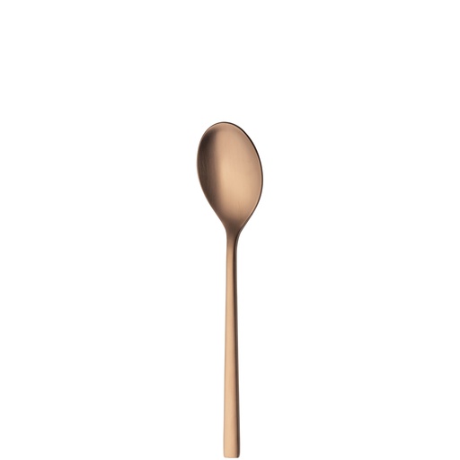 [BQ122039] Sola - Dessertlepel Montreux 18/10 koper satijn PVD (18,1 cm, 12 stuks)