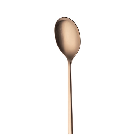 [BQ122049] Sola - Serveerlepel Montreux 18/10 koper satijn PVD (21,5 cm)