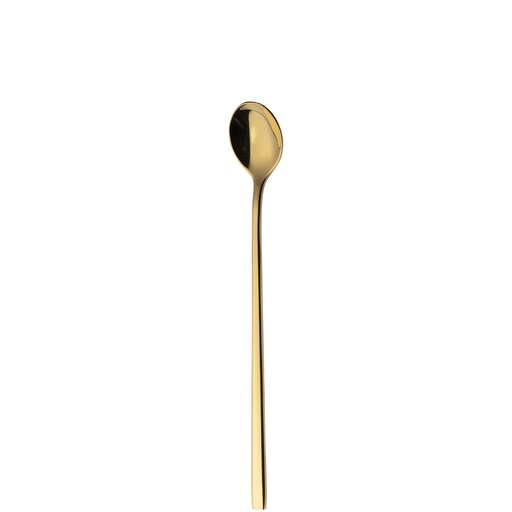 [BQ122066] Sola - Longdrinklepel Montreux 18/10 goud PVD (20,1 cm, 12 stuks)