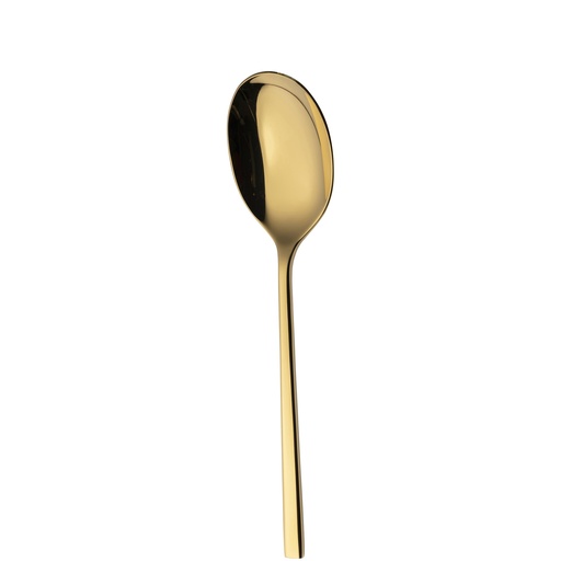 [BQ122071] Sola - Serveerlepel Montreux 18/10 goud PVD (21,5 cm)