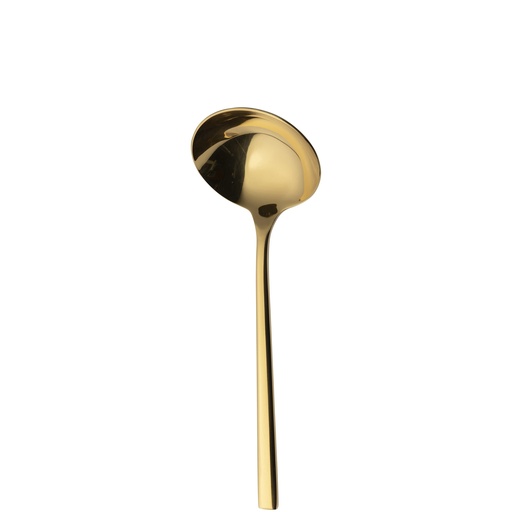 [BQ122075] Sola - Sauslepel Montreux 18/10 goud PVD (19,2 cm)