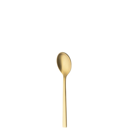 [BQ122085] Sola - Cocktaillepel Montreux 18/10 goud satijn PVD (14,9 cm, 12 stuks)