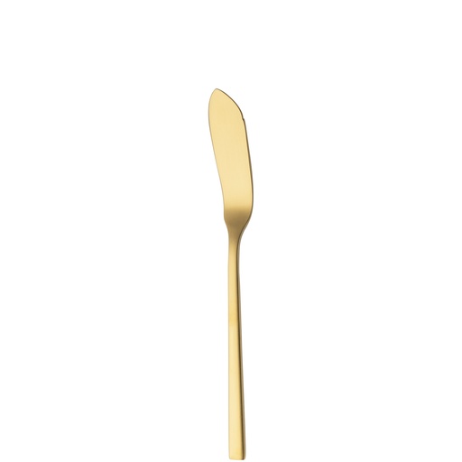 [BQ122091] Sola - Vismes Montreux 18/10 goud satijn PVD (20,2 cm, 12 stuks)