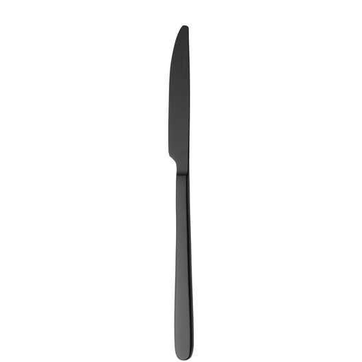 [BQ122099] Sola - Tafelmes Ibiza 18/0 zwart PVD (23,3 cm, 12 stuks)
