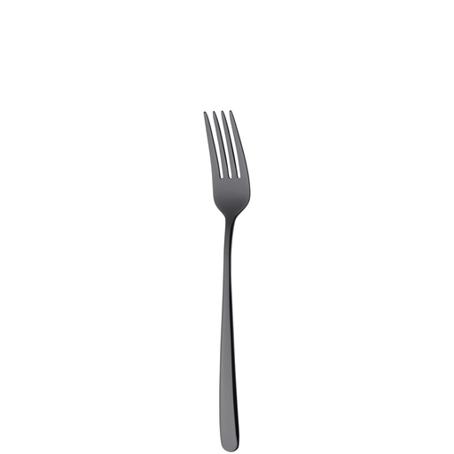 [BQ122102] Sola - Dessertvork Ibiza 18/0 zwart PVD (18,9 cm, 12 stuks)