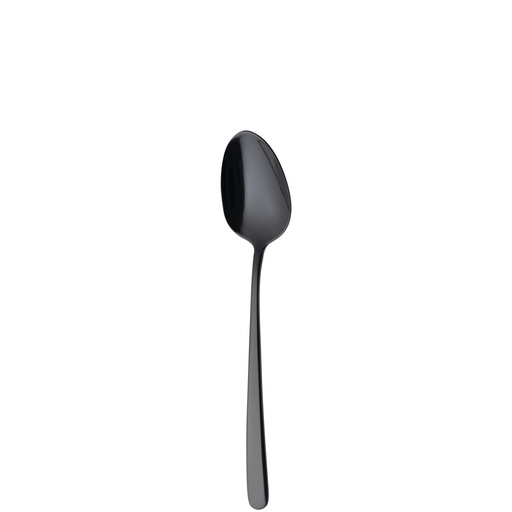 [BQ122104] Sola - Dessertlepel Ibiza 18/0 zwart PVD (18,7 cm, 12 stuks)