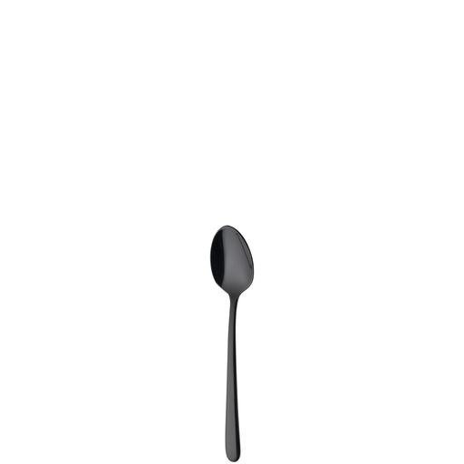 [BQ122109] Sola - Koffielepel Ibiza 18/0 zwart PVD (11,2 cm, 12 stuks)