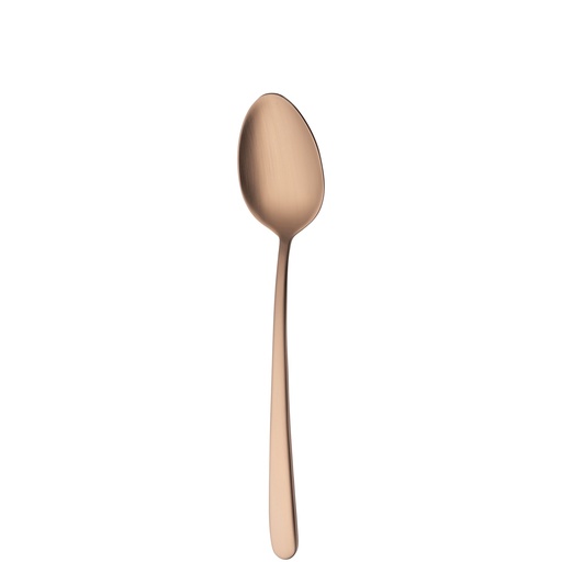 [BQ122146] Sola - Tafellepel Ibiza 18/0 koper satijn PVD (20,9 cm, 12 stuks)