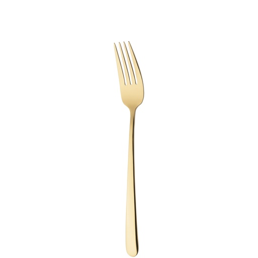 [BQ122166] Sola - Tafelvork Ibiza 18/0 goud PVD (21,1 cm, 12 stuks)