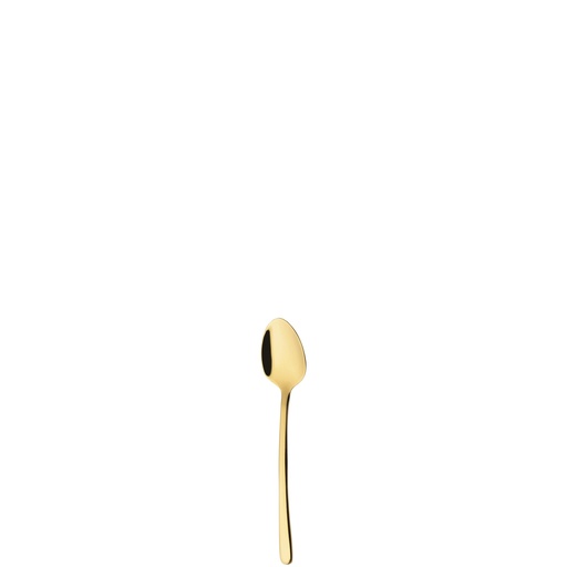 [BQ122175] Sola - Theelepel Ibiza 18/0 goud PVD (12,9 cm, 12 stuks)